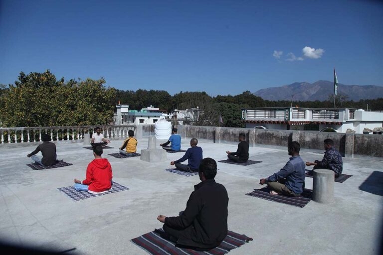 Roof Top yoga